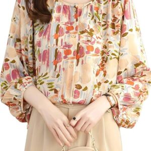 TOPLOT Women Shirt || Tops for Women || Western Tops for Woman Stylish || Trendy || Oversized (5233)